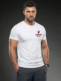 Vszap Best In The Fight VT085 Muay Thai Box-T-Shirt, S-2XL, Weiß