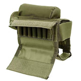 Airsoft Tactical Military Rifle Buttstock Cheek Rest Pouch Adjustable 5 Colours