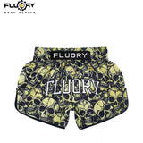 FLUORY NTS-C1185 MUAY THAI BOXING SHORTS XS-XXXL UNISEX JUNIOR & ADULT