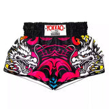 YOKKAO DRAGON MUAY THAI MMA BOXING Shorts S-XXL Pink & Blue