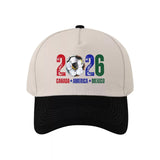 2026 Soccer Football Fan Cap Hat Unisex Free Size 7 Colours
