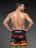 VSZAP MMAS035 MMA FIGHT SHORTS XXS-XL BLACK