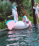 Giant Inflatable Unicorn Pool Float 250x190x130 cm