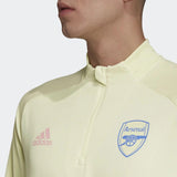 Adidas Arsenal FC 2020-21 Training Top Size XS pale yellow