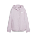 Puma Women's Essentials Solid Windbreaker Size XS-L Grape Mist