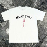RBG Muay Thai T-Shirt Cotton Size M-3XL 3 Colours