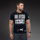Vszap Jiu Jitsu VT007 Muay Thai Box-T-Shirt S-4XL Schwarz