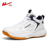 Warrior Badmintion Athletic Men's Sneakers Mid Top Size 39-44 Unisex 3 Colours