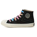 FEIYUE Retro High Top Canvas Sneakers Size 35-44 Unisex 2 Colours
