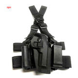 Airsoft Tactical Military Right Drop-Leg Thigh Holster Pistol & Magazine Carrier G17/1911/M9/P226/USP available