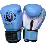 LION KING 2707 MUAY THAI BOXHANDSCHUHE 8-16 oz Schwarz