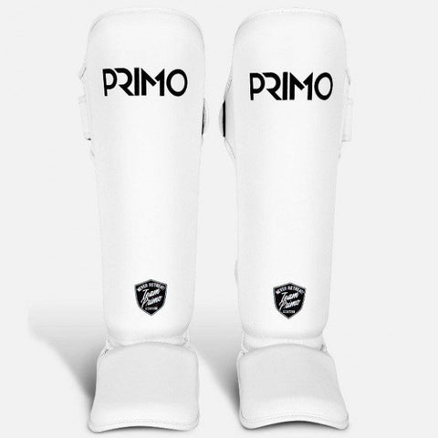 Primo Classic Muay Thai Shinguard S-L White