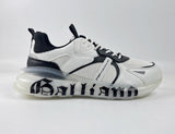 Clearence John Galliano Multicolor White sneakers Eur 37/42