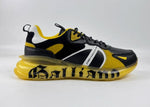 Clearence John Galliano Black Yellow sneakers Eur 39/41