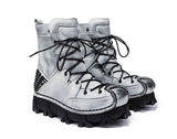 Motorcycle Biker Rock Punk Gothic Boots FWMB015 Cowhide Leather Size 37-50 3 Colours