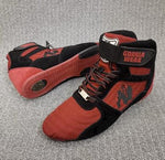 CLEARANCE SALES Gorilla Wear Perry High Tops Pro heavy weight lifting Shoes Eur 37 Red Black