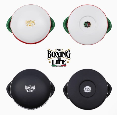 NO BOXING NO LIFE MUAY THAI BOXING MMA HEAVY PUNCHING KICK PADS Größe frei 30 x 13 cm 2 Farben