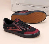 FEIYUE sneakers canvas shoes board shoes trend shoes Size 35-44 Unisex Youth Adult Black