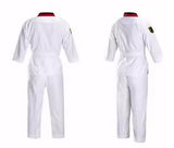 Taekwondo TKD Training Summer Uniform Suits Adult & Junior XXXS-XXXL White