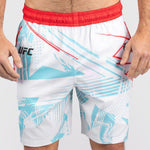 UFC Fusion By Venum Miami Edition Fight Week Men’s Performance Shorts Size M-XL White