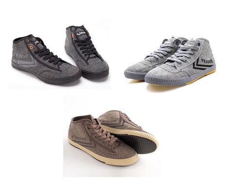 FEIYUE Classic Skate Sports Street Fashion Training Shoes Sneakers Mid Top Size 34-46 Unisex Youth Adult 3 Colours