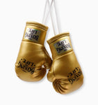 NO BOXING NO LIFE BOXING BOXING GLOVES KEYRINGS PAIR Gold