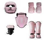 TOFIGHT MUAY THAI BOXING MMA SPARRING PROTECTIVE GEAR SET JUNIOR Size S / M Pink