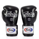 Fairtex Super Sparring GLOVES Locked Thumb 16 oz Black