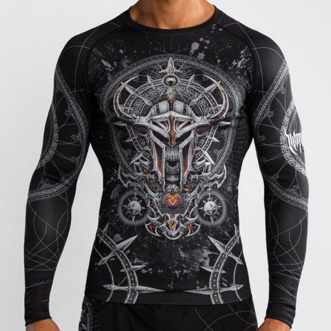 VENUM-05316-109 Gladiator 5.0 Men's Long Sleeve Rashguard Size S-XXL