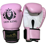 LION KING 2293 MUAY THAI  BOXING GLOVES 8-16 oz Baby Pink