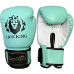 LION KING 2295 MUAY THAI  BOXING GLOVES 8 oz Tiffany Blue