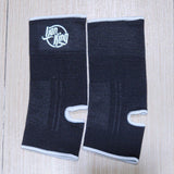 LION KING 0052 MUAY THAI  BOXING MMA ANKLE SUPPORT GUARD M-L Black