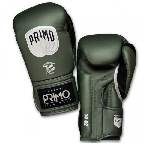 Primo Emblem 2.0 Semi Leather Boxing Gloves 8-16 oz Army Green