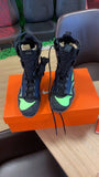 NIKE HYPERKO 2 PROFESSIONAL BOXING SHOES BOXING BOOTS US 4-12 Blk/Mtlc Cool Grey-Blue