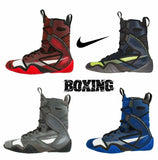 NIKE HYPERKO 2 PROFESSIONAL BOXING SHOES BOXING BOOTS US 4-12 Game Ryl-Blk-Rcr Blue