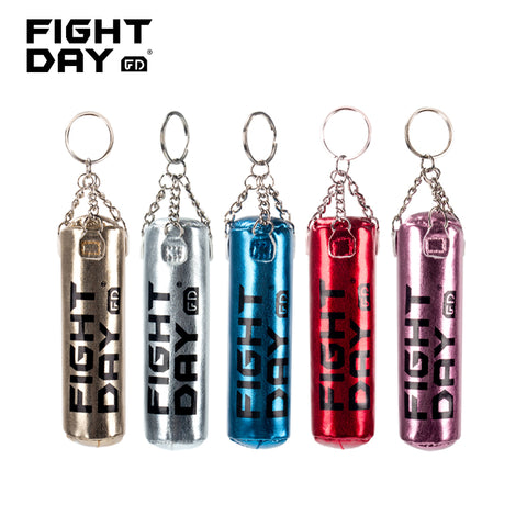 FIGHTDAY MUAY THAI BOXING HEAVY BAG Keyrings 5 Colours