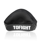 TOFIGHT MUAY THAI BOXING MMA SPARRING BELLY PROTECTOR PAD Size Free Black