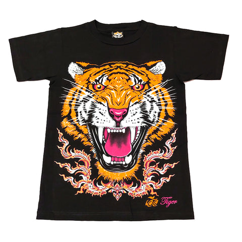 Muay Thai Boxing T-shirt T01 M-XL Black Cotton