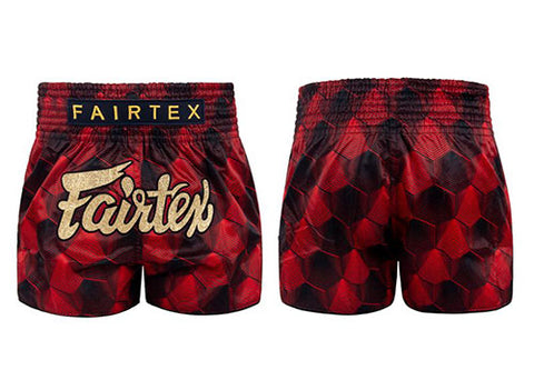 Fairtex Muay Thai Shorts S-XL BS1919 Red