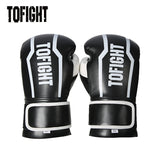 TOFIGHT MUAY THAI BOXING MMA SPARRING PROTECTIVE GEAR SET JUNIOR Size S / M Black
