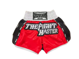 TFM The Fight Master Muay Thai Boxing Shorts XXS-XXXL Red Unisex Adults & Kids