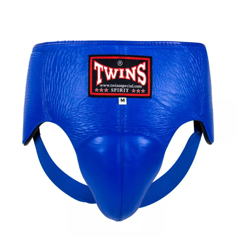 TWINS SPIRIT APL1 GROIN GUARD STEEL CUP PROTECTOR M-XL BLUE