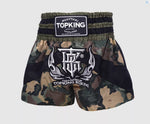 Top King TKTBS-249 Muay Thai Boxing Shorts M-XXL Green