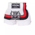 Top King TKTBS-248 Muay Thai Boxing Shorts M-XL White