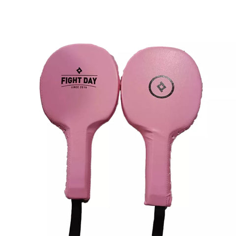 FIGHT DAY FFM7 MUAY THAI BOXING MMA PUNCH PADDLES FOCUS MITTS Pink