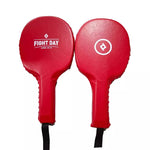 FIGHT DAY FFM7 MUAY THAI BOXING MMA PUNCH PADDLES FOCUS MITTS Red