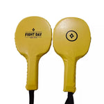 FIGHT DAY FFM7 MUAY THAI BOXING MMA PUNCH PADDLES FOCUS MITTS Yellow