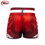 Twins Spirit 180 MUAY THAI MMA BOXING Shorts S-XXL Red