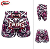 Twins Spirit TBS-Calaveras MUAY THAI MMA BOXING Shorts S-XXL Pink