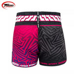 Twins Spirit TBS-MAZE MUAY THAI MMA BOXING Shorts S-XXL Black Pink